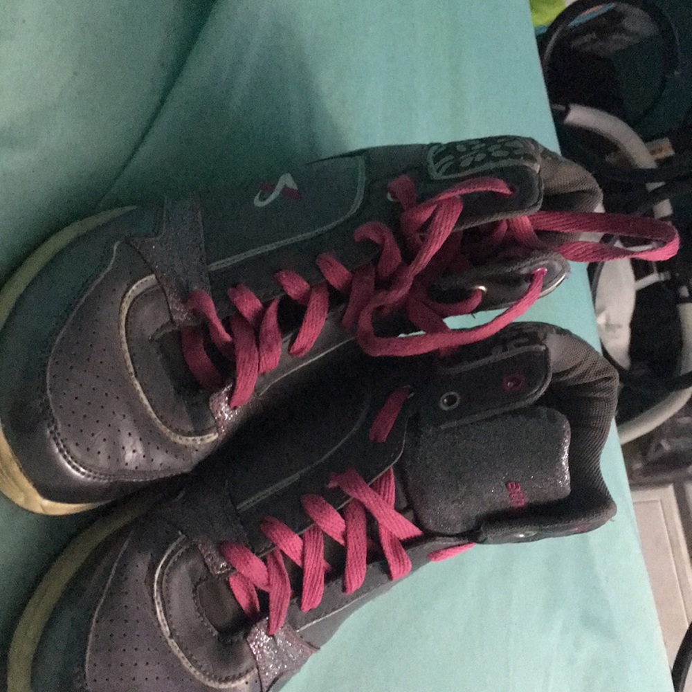 High top sneakers